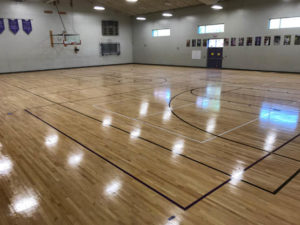 hardwood floor - Allgeier Community Center
