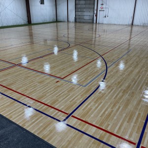 Sport court installation